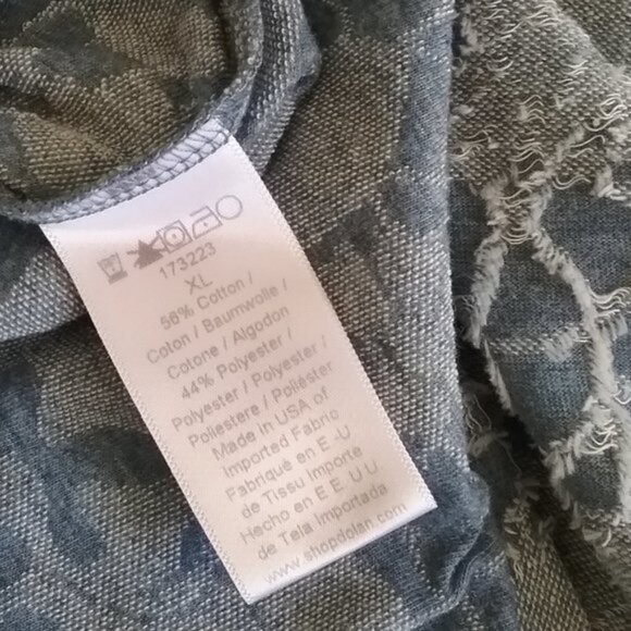 Dolan Maisie Blue Textured Floral Jumpsuit - Picture 16 of 16